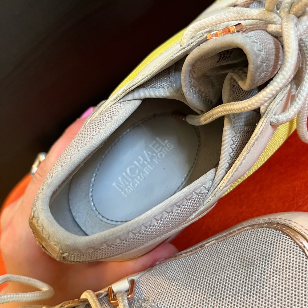 Michael Kors Liv Bubble Trainer Sneakers - Picture 9 of 12